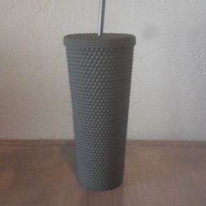 Starbucks black studded tumbler